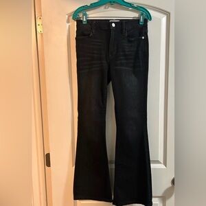 FRAME Le High Flare Black Jeans‎ women’s size 28 like new